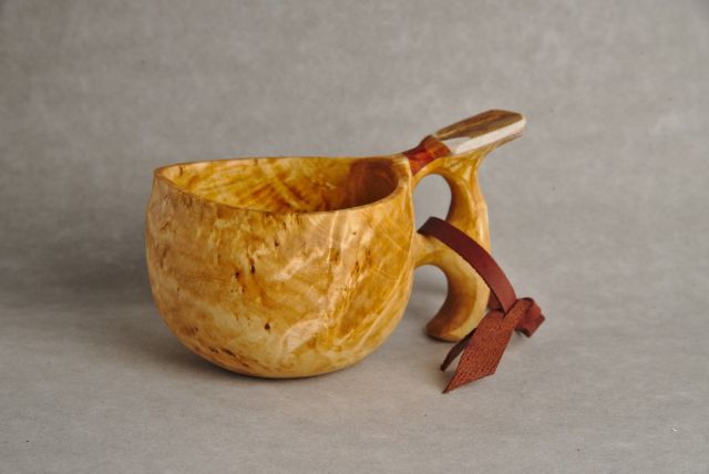 wooden cup