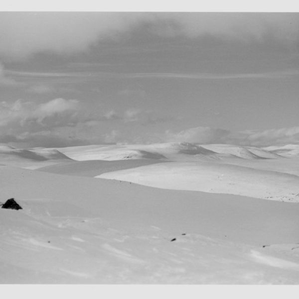 snow covered fell landscape